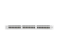 Lanberg Patchpanel 24p 19" 1U FTP 5e półka (szara) - 457249 - zdjęcie 3